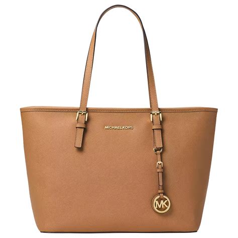 michael kors tote oyster jet set|michael kors large luggage sets.